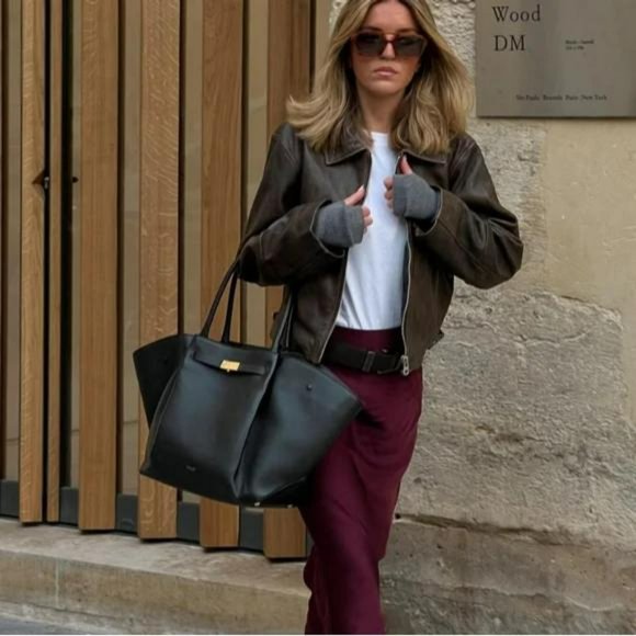 ZARA SATIN EFFECT SKIRT - Picture 16 of 16